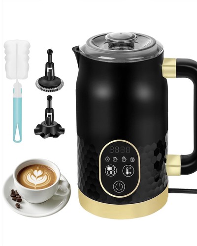 Electric milk frother 1 - milk, in