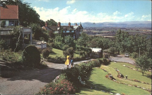 Vintage prestatyn postcard - vintage,