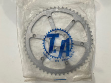 Vintage 1960's/70's TA & Stronglight 49D 53t Chainring 3/32" Good Condition