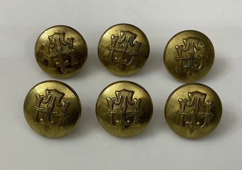 Vintage brass gold 15mm th - x,