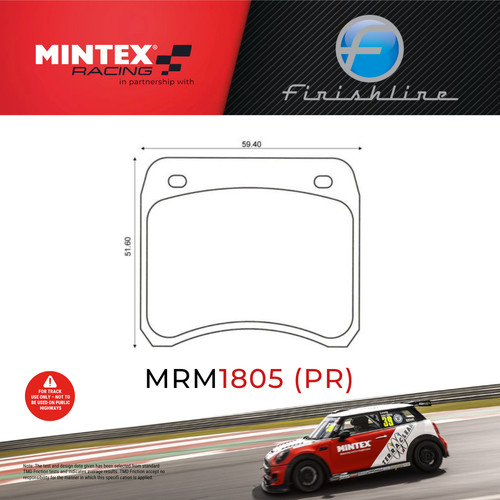 Mintex racing brake pads - pads, mlb19
