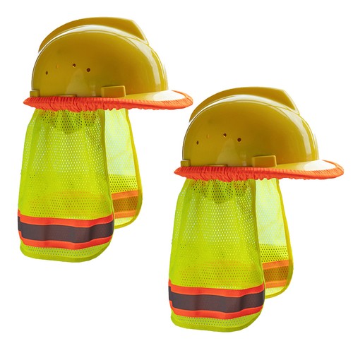 Yellow mesh hat cover reusable - yellow,