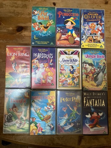 Disney vhs classics bundle - classics,