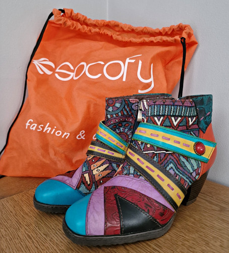 Socofy multicolour geometric - multicolour,