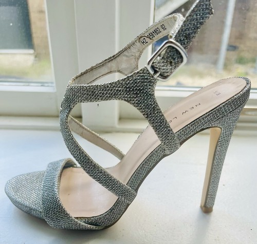 New look silver glitter - silver,
