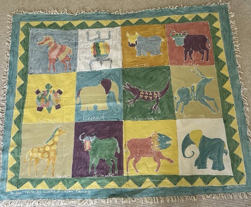 African animal batik - animal,