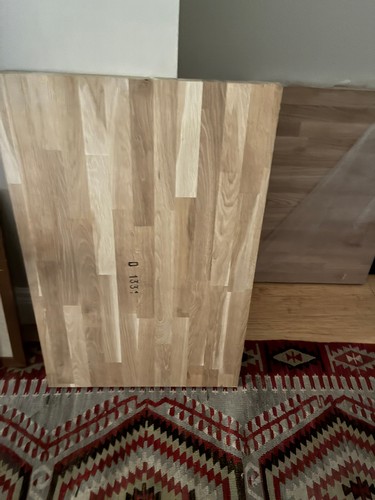 Soild oak worktop offcuts - worktop,