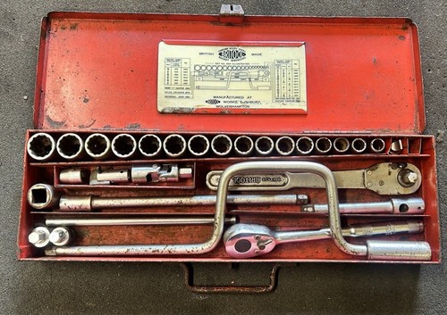 Britool socket set no40a - socket,