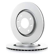 2x Front Brake Discs PSA -