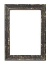 Industrial vintage wood effect/Camouflage Picture/Photo/Poster frame Black 