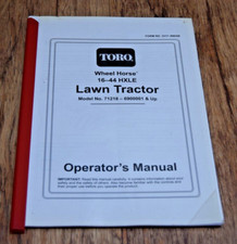 Toro lawn tractor manual wheel - lawn,