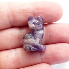 Gemstone Cat Hand Carved