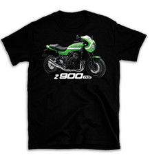 Z900 RS Cafe Kawasaki Motorcycle Cotton T Shirt,  Sizes M to 5XL , Printed UK.
