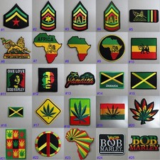 Rasta Iron On / Sew On Cloth