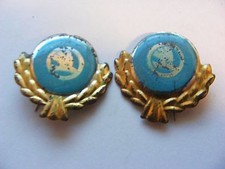 Lot of 2 SKODA Car Very Old Lapel Badges,probably.1950s.