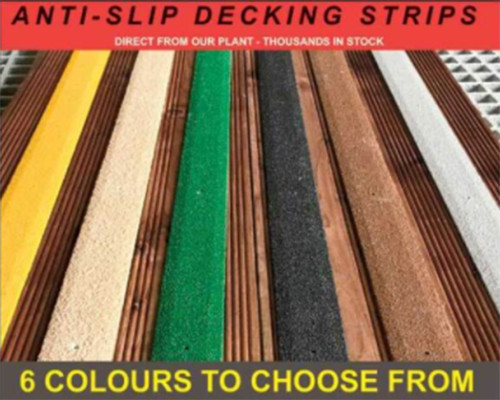 Anti slip grp decking - anti,