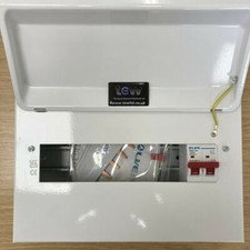 Live Electrical Metal Clad Consumer Unit c/w 100A Main Switch & MCB's