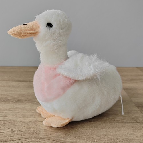 John lewis white - pink, duck