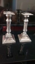 A Pair Of Heavy Vintage Silver