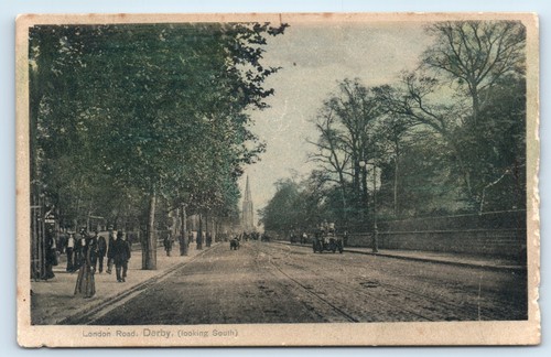 Postcard derby london - postcard,