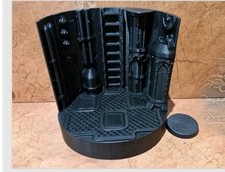 Model Display Plinth A. Dark