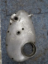 bsa c15 ss80 right side outer engine cover with clutch arm and worm