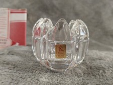 Nachtmann 24% Heavy Lead Crystal German Votive Candle Holder Unused
