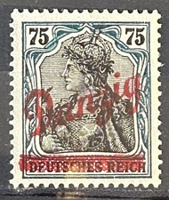 1920 German Stamp Danzig Mi:DA
