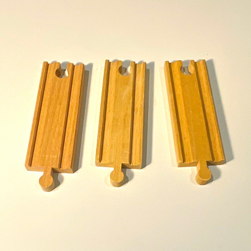 Wooden railway track - track, short
