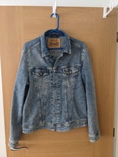 Mens Replay Denim Trucker Jacket Size M