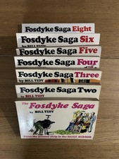 Fosdyke Saga 7 Books By Bill Tidy 1-6 And Number 8 In Good Readable Condition.