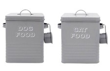 DOG CAT FOOD STORAGE CONTAINER