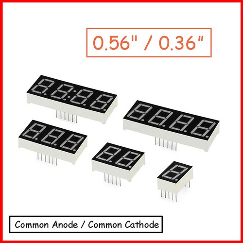 Red segment led - segment,