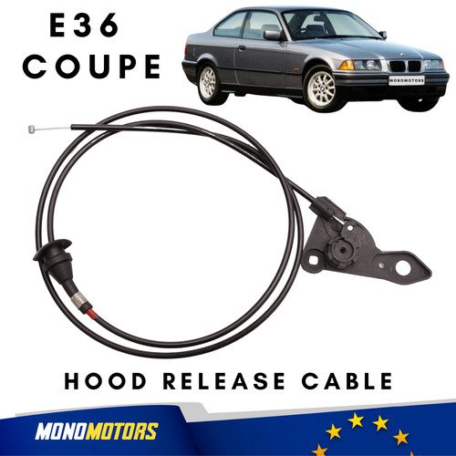 Bonnet release cable for - bonnet, bmw