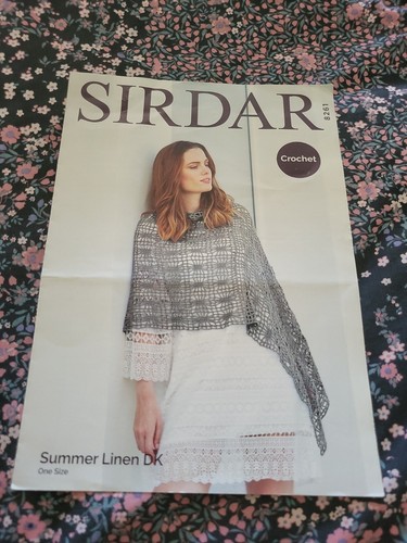 Sirdar summer linen crochet - linen, dk