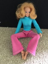 Vintage Dinah Mite doll Rood