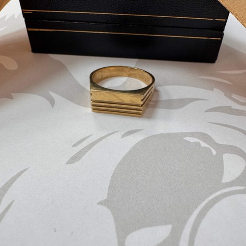 9ct gold gents textured - gents,