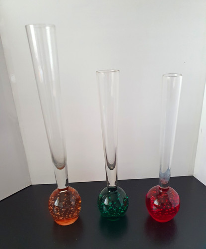 Set vintage art glass - set,