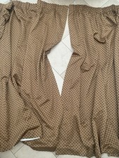 Pair Copper Gold Brocade