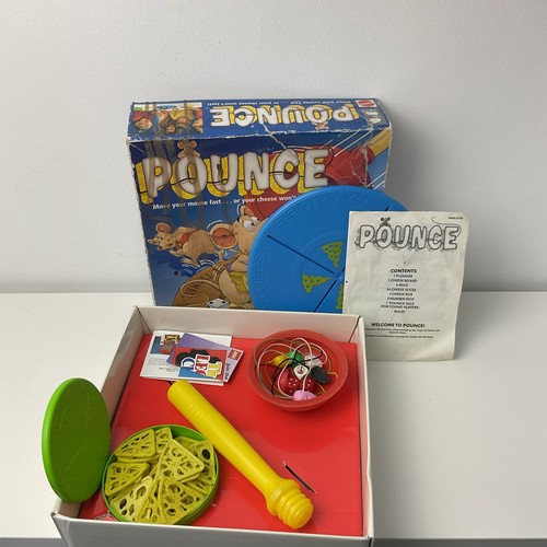 Vintage 1992 pounce board game - pounce,