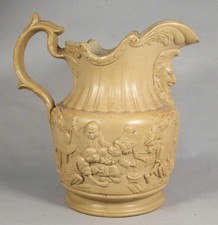 ANTIQUE RIDGEWAY STONEWARE JUG