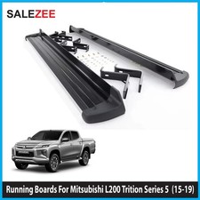 BLACK RUNNING BOARD SIDE STEPS