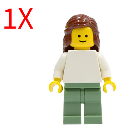 Lego twn073 woman minifigure - woman,