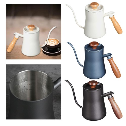 550ml drip kettle wooden - kettle,