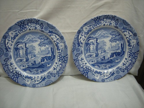 Two 1970 spode blue - two,