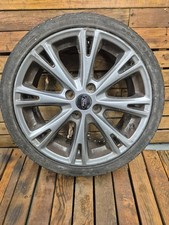 17" FORD FIESTA MK 7 8 ST ZETEC ALLOY WHEEL TYRE  205/45 R17 GREY  ✅3CCCCC