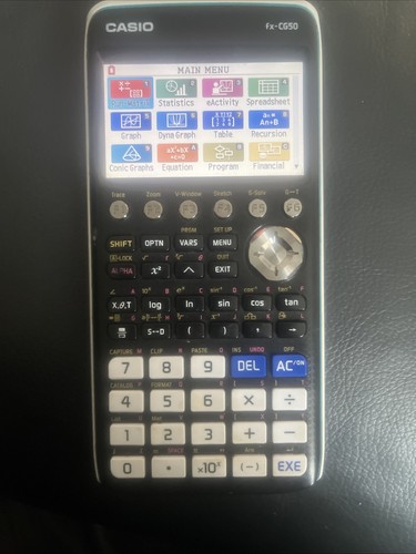 Casio cg50 graphic - fx-cg50, 3d