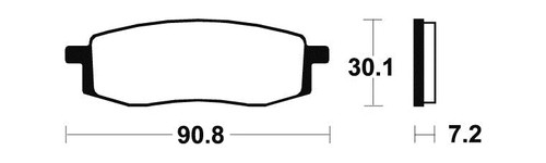 Tecnium sintered brake pads - sintered,