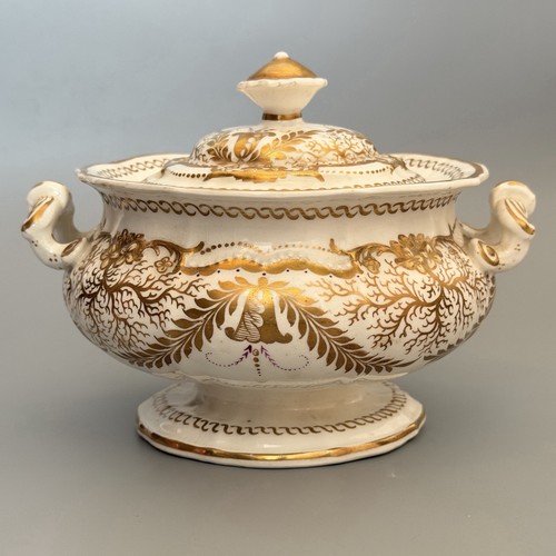 Early victorian large lidded - early,