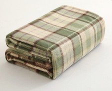 Tartan Fleece Blanket, Sofa